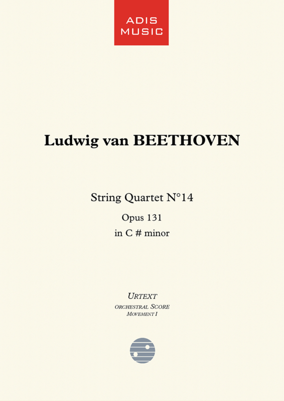 Ludwig van BEETHOVEN - String Quartet N°14 
